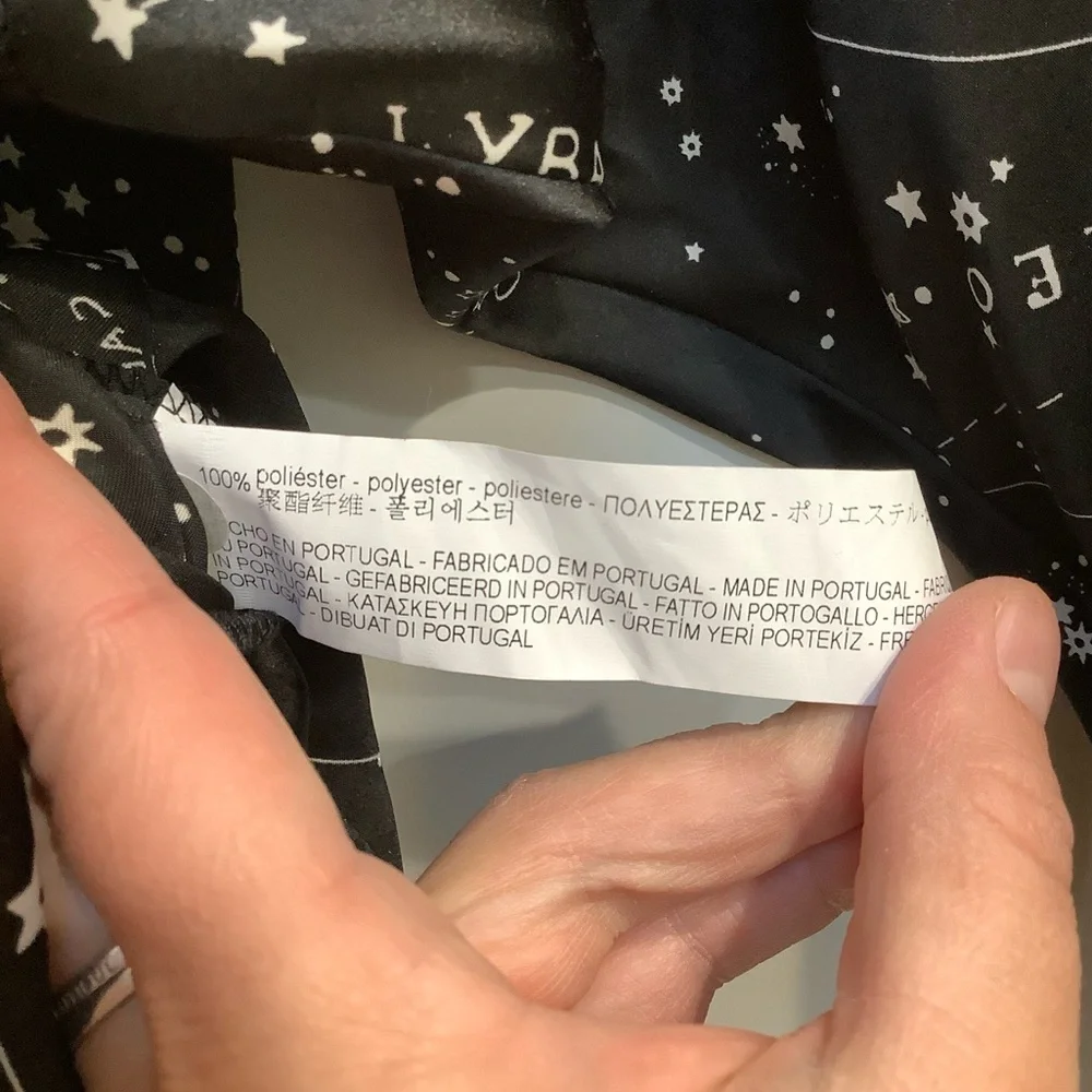NWT ZARA Zodiac Constellation Blouse Size M - Picture 7 of 7